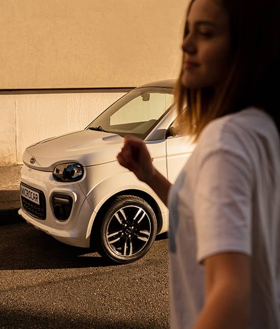 Voiture sans permis Microcar